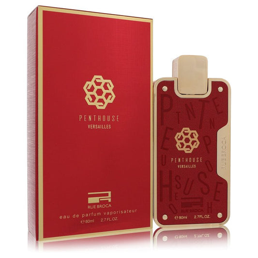 Penthouse Versailles by Rue Broca Eau De Parfum Spray (Unisex) 2.7 oz for Men - Fragrance Spice
