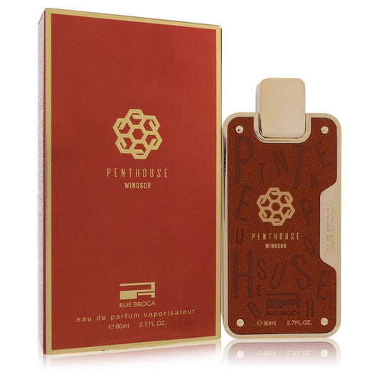 Penthouse Windsor by Rue Broca Eau De Parfum Spray (Unisex) 2.7 oz for Men - Fragrance Spice
