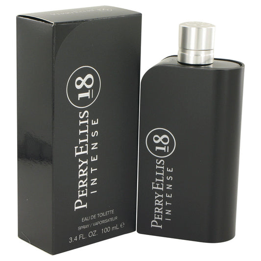 Perry Ellis 18 Intense by Perry Ellis Eau De Toilette Spray 3.4 oz for Men - Fragrance Spice