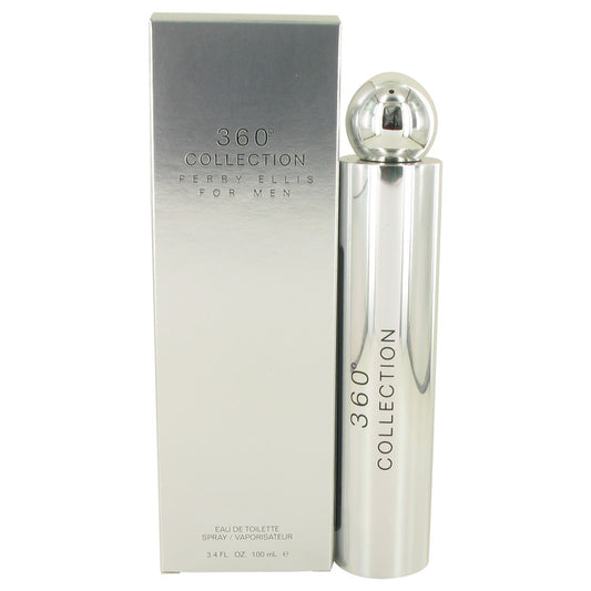 Perry Ellis 360 Collection by Perry Ellis Eau De Toilette Spray 3.4 oz for Men - Fragrance Spice