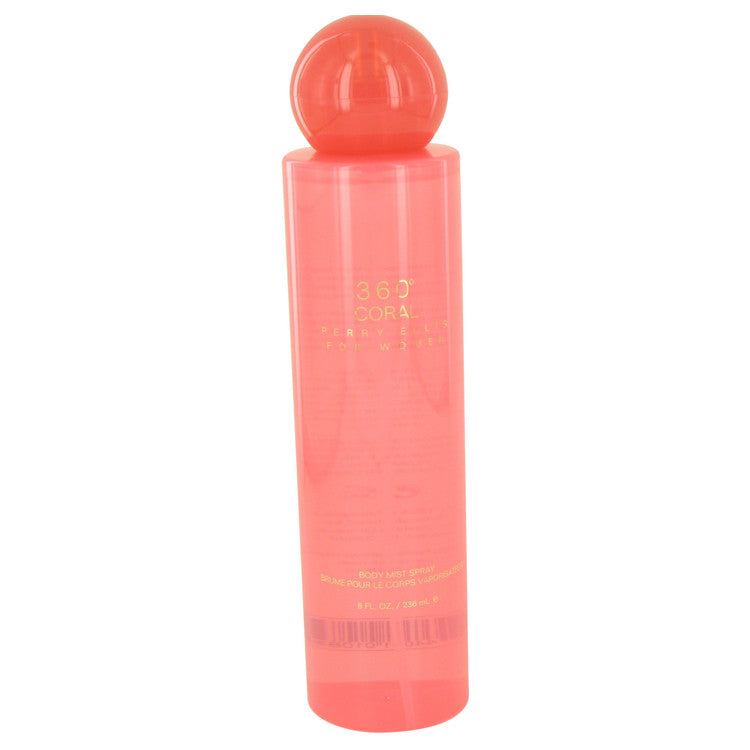 Perry Ellis 360 Coral by Perry Ellis Body Mist 8 oz for Women - Fragrance Spice