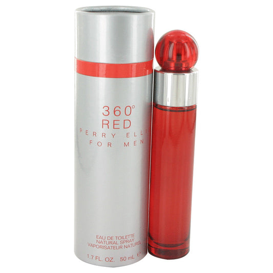 Perry Ellis 360 Red by Perry Ellis Eau De Toilette Spray 1.7 oz for Men - Fragrance Spice