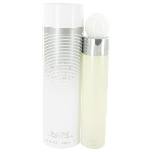 Perry Ellis 360 White by Perry Ellis Eau De Toilette Spray 3.4 oz for Men - Fragrance Spice