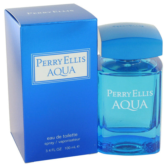 Perry Ellis Aqua by Perry Ellis Eau De Toilette Spray 3.4 oz for Men - Fragrance Spice