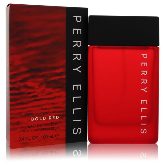 Perry Ellis Bold Red by Perry Ellis Eau De Toilette Spray 3.4 oz for Men - Fragrance Spice