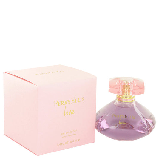 Perry Ellis Love by Perry Ellis Eau De Parfum Spray 3.4 oz for Women - Fragrance Spice