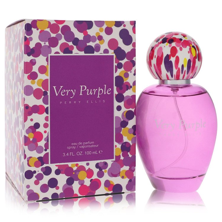 Perry Ellis Very Purple by Perry Ellis Eau De Parfum Spray 3.4 oz for Women - Fragrance Spice