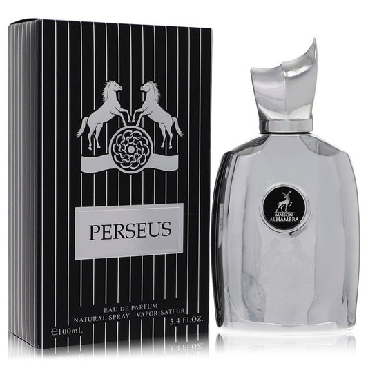 Perseus by Maison Alhambra Eau De Parfum Spray 3.4 oz for Men - Fragrance Spice