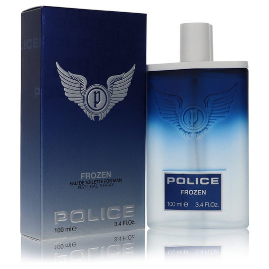 Police Frozen by Police Colognes Eau De Toilette Spray 3.4 oz for Men - Fragrance Spice