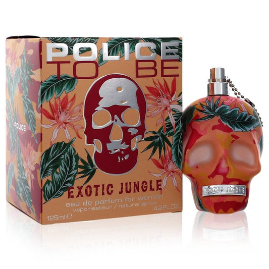Police To Be Exotic Jungle by Police Colognes Eau De Parfum Spray 4.2 oz for Women - Fragrance Spice