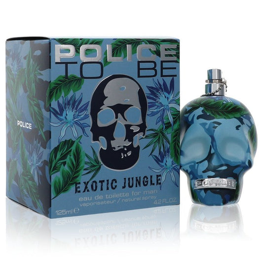 Police To Be Exotic Jungle by Police Colognes Eau De Toilette Spray 4.2 oz for Men - Fragrance Spice