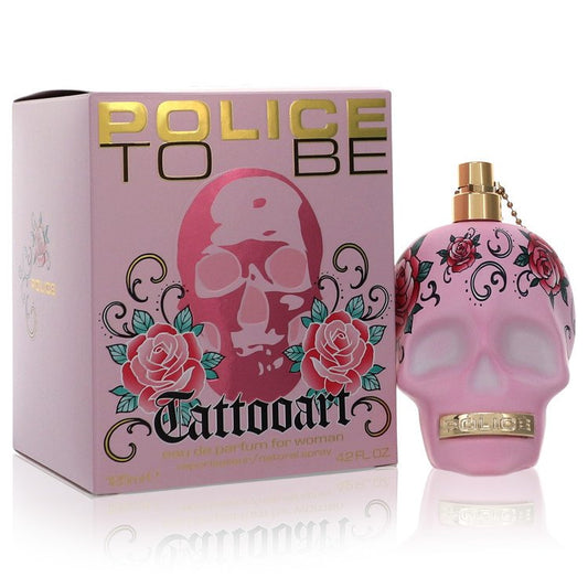 Police To Be Tattoo Art by Police Colognes Eau De Parfum Spray 4.2 oz for Women - Fragrance Spice