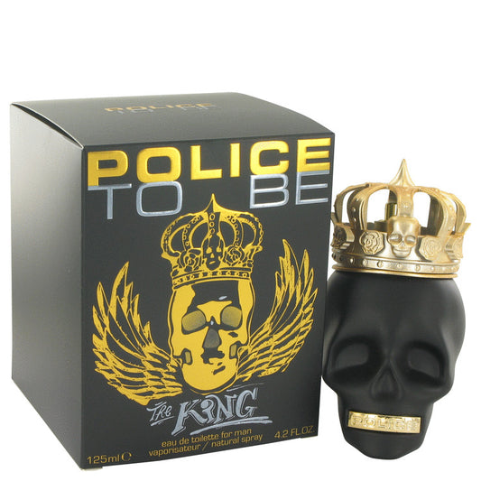 Police To Be The King by Police Colognes Eau De Toilette Spray 4.2 oz for Men - Fragrance Spice