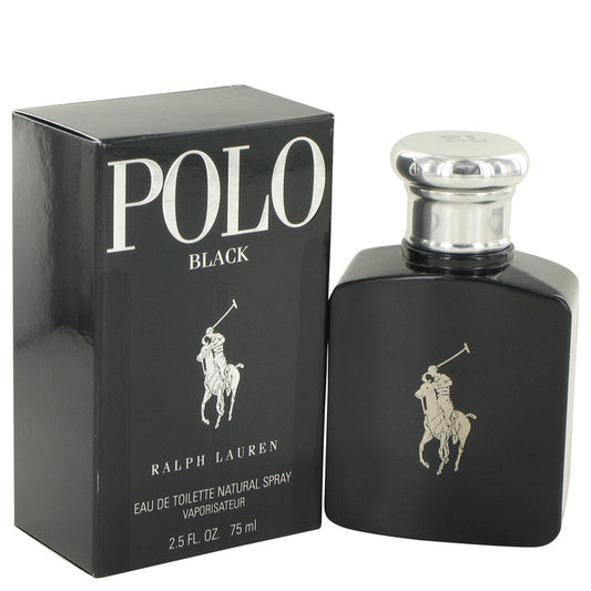 Polo Black by Ralph Lauren Eau De Toilette Spray 2.5 oz for Men - Fragrance Spice