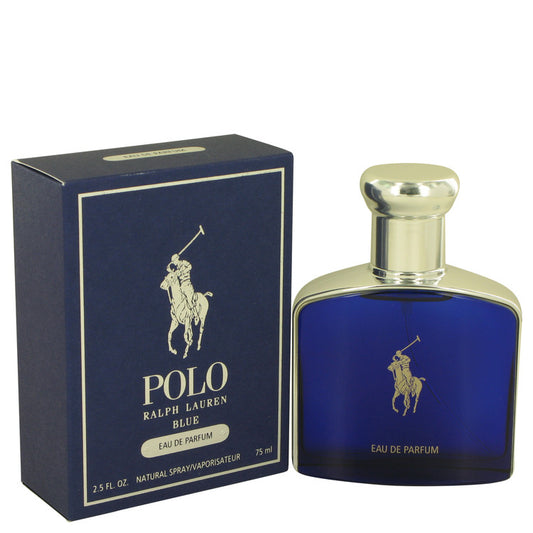 Polo Blue by Ralph Lauren Eau De Parfum Spray 2.5 oz for Men - Fragrance Spice