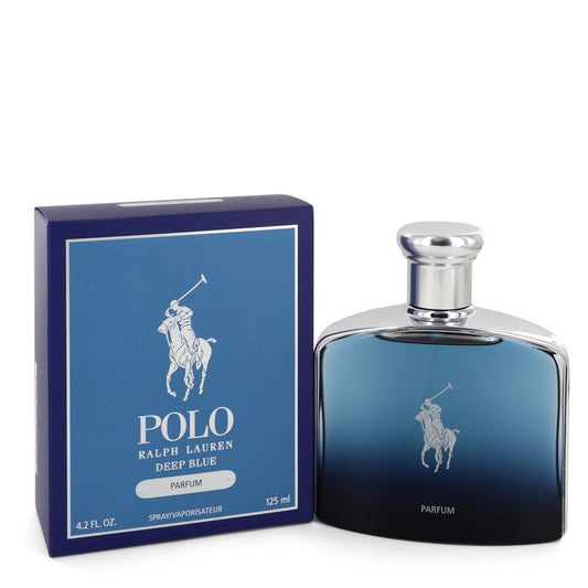 Polo Deep Blue by Ralph Lauren Eau De Parfum Spray 4.2 oz for Men - Fragrance Spice