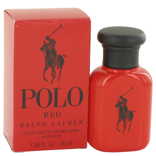 Polo Red by Ralph Lauren Eau De Toilette Spray 1.3 oz for Men - Fragrance Spice
