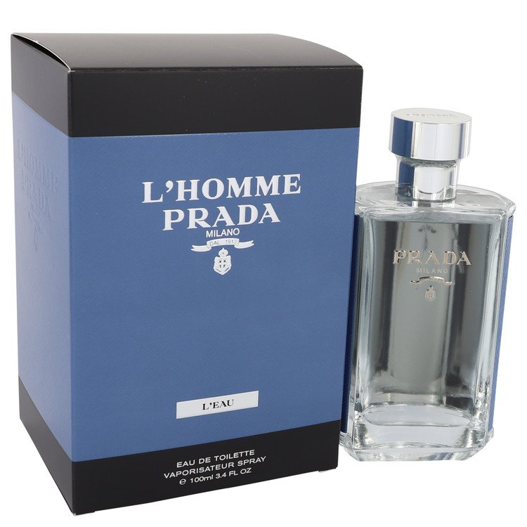 Prada L'Homme L'eau by Prada Eau De Toilette Spray 3.4 oz for Men - Fragrance Spice