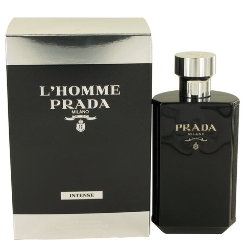 Prada L'homme Intense by Prada Eau De Parfum Spray 3.4 oz for Men - Fragrance Spice