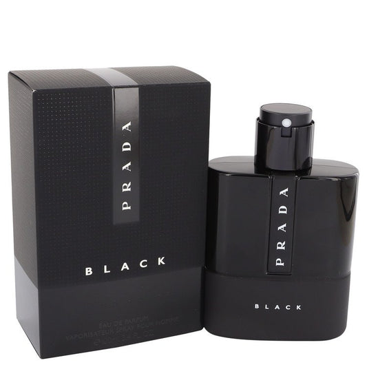 Prada Luna Rossa Black by Prada Eau De Parfum Spray 3.4 oz for Men - Fragrance Spice