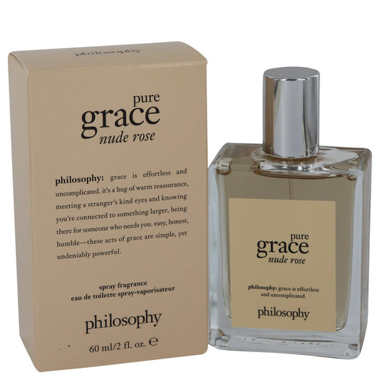Pure Grace Nude Rose by Philosophy Eau De Toilette Spray 2 oz for Women - Fragrance Spice