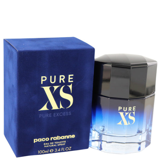 Pure XS by Paco Rabanne Eau De Toilette Spray 3.4 oz for Men - Fragrance Spice