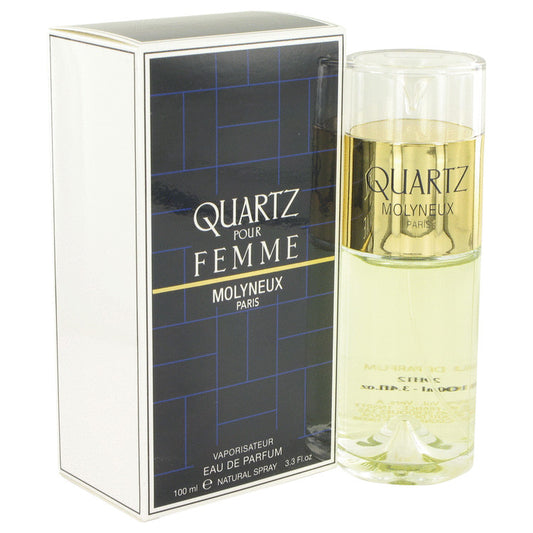 QUARTZ by Molyneux Eau De Parfum Spray 3.4 oz for Women - Fragrance Spice