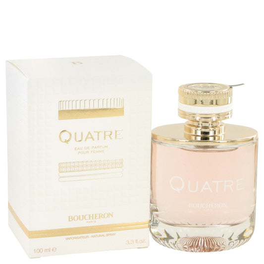 Quatre by Boucheron Eau De Parfum Spray 1 oz for Women - Fragrance Spice