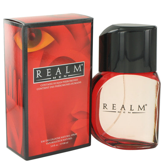 REALM by Erox Eau De Toilette - Cologne Spray 3.4 oz for Men - Fragrance Spice