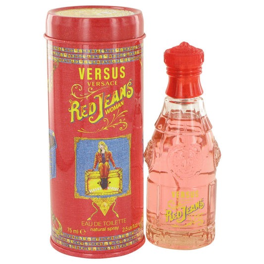 RED JEANS by Versace Eau De Toilette Spray 2.5 oz for Women - Fragrance Spice