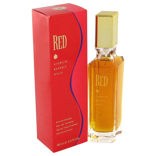 RED by Giorgio Beverly Hills Fragrance Mist 8 oz for Women - Fragrance Spice
