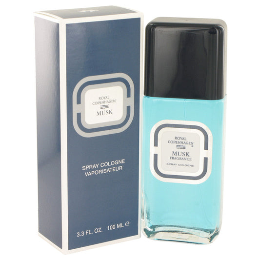 ROYAL COPENHAGEN MUSK by Royal Copenhagen Cologne Spray 3.3 oz for Men - Fragrance Spice