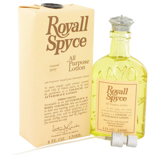 ROYALL SPYCE by Royall Fragrances All Purpose Lotion - Cologne 4 oz for Men - Fragrance Spice