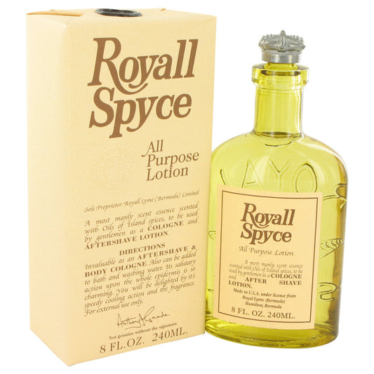 ROYALL SPYCE by Royall Fragrances All Purpose Lotion - Cologne 8 oz for Men - Fragrance Spice