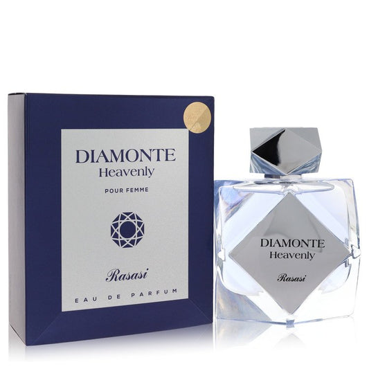 Rasasi Diamonte Heavenly by Rasasi Eau De Parfum Spray 3.3 oz for Women - Fragrance Spice