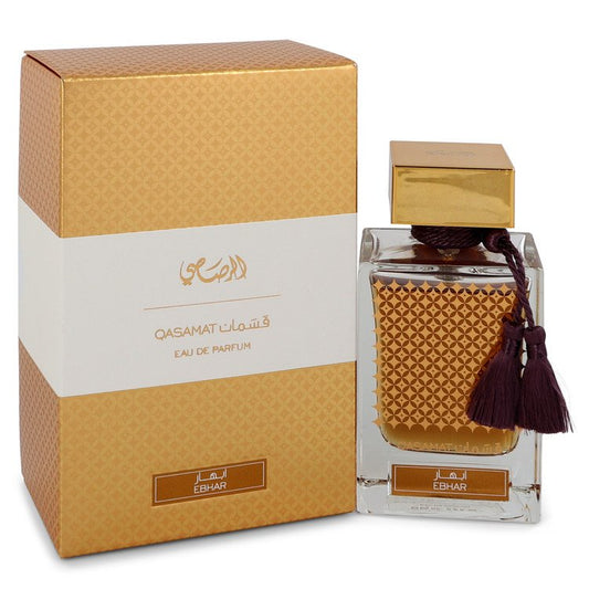 Rasasi Qasamat Ebhar by Rasasi Eau De Parfum Spray (Unisex) 2.2 oz for Women - Fragrance Spice