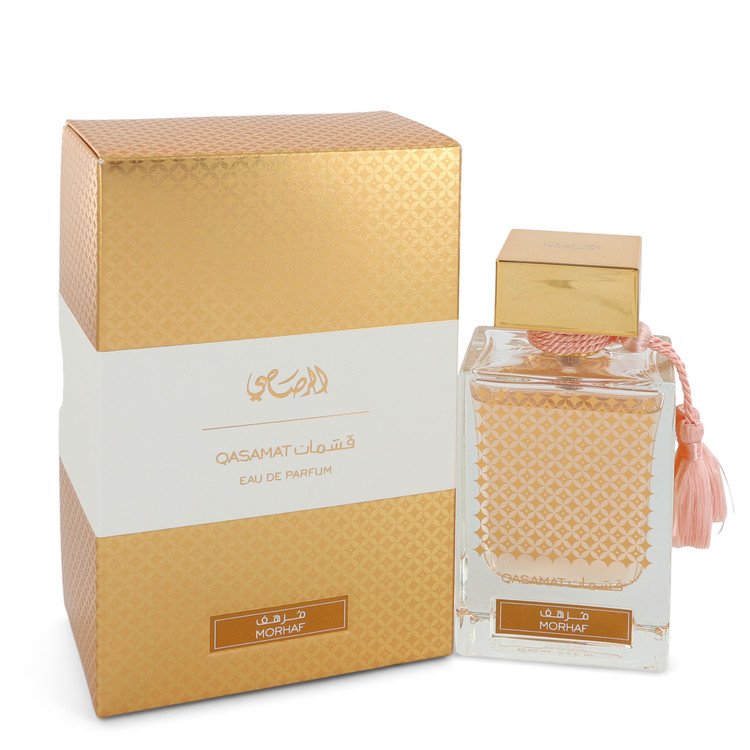 Rasasi Qasamat Morhaf by Rasasi Eau De Parfum Spray (Unisex) 2.2 oz for Women - Fragrance Spice