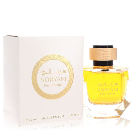 Rasasi Soryani by Rasasi Eau De Parfum Spray 3.38 oz for Women - Fragrance Spice