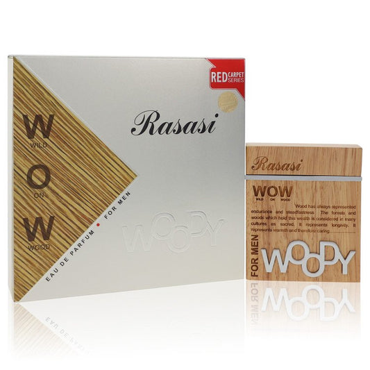 Rasasi Woody by Rasasi Eau De Parfum Spray 2 oz for Men - Fragrance Spice