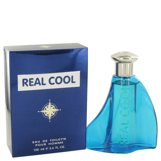 Real Cool by Victory International Eau De Toilette Spray 3.4 oz for Men - Fragrance Spice