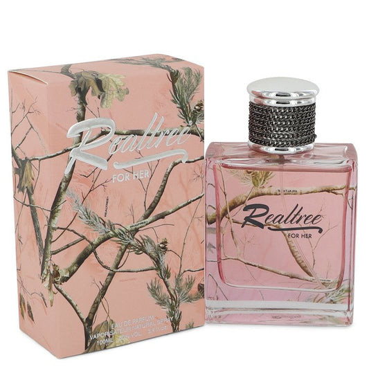 RealTree by Jordan Outdoor Eau De Parfum Spray 3.4 oz for Women - Fragrance Spice