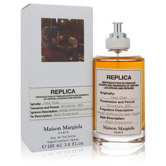 Replica Jazz Club by Maison Margiela Eau De Toilette Spray 1 oz for Men - Fragrance Spice