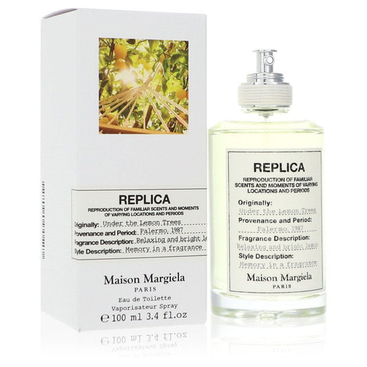 Replica Under The Lemon Trees by Maison Margiela Eau De Toilette Spray (Unisex) 3.4 oz for Women - Fragrance Spice