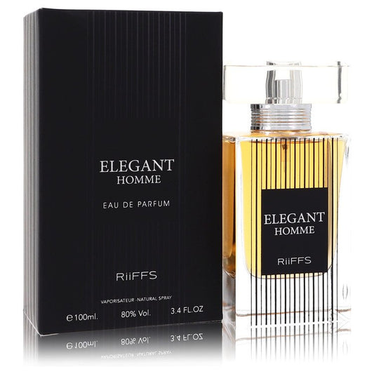 Riiffs Elegant Homme by Riiffs Eau De Parfum Spray 3.4 oz for Men - Fragrance Spice