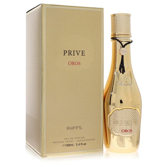 Riiffs Prive Oros by Riiffs Eau De Parfum Spray 3.4 oz for Women - Fragrance Spice