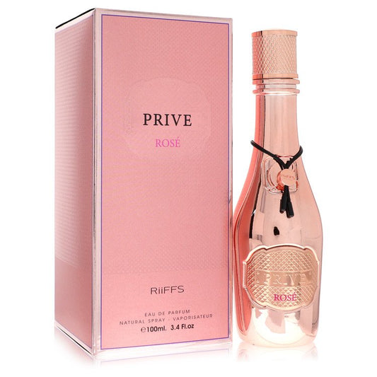 Riiffs Prive Rose by Riiffs Eau De Parfum Spray 3.4 oz for Women - Fragrance Spice