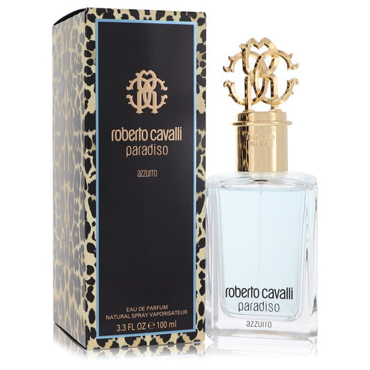 Roberto Cavalli Paradiso Azzurro by Roberto Cavalli Eau De Parfum Spray 3.3 oz for Women - Fragrance Spice