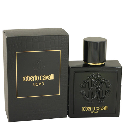 Roberto Cavalli Uomo by Roberto Cavalli Eau De Toilette Spray 3.4 oz for Men - Fragrance Spice