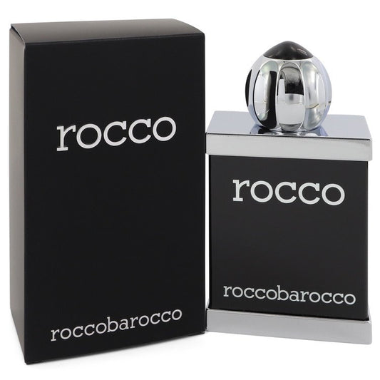 Rocco Black by Roccobarocco Eau De Toilette Spray 3.4 oz for Men - Fragrance Spice