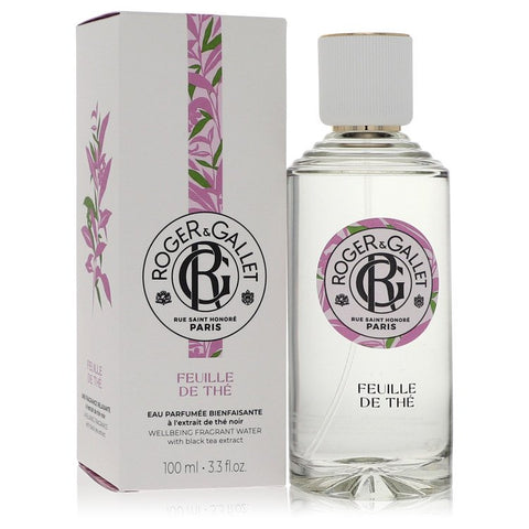 Roger & Gallet Feuille De The by Roger & Gallet Fresh Fragrant Water Spray (Unisex) 3.3 oz for Women - Fragrance Spice